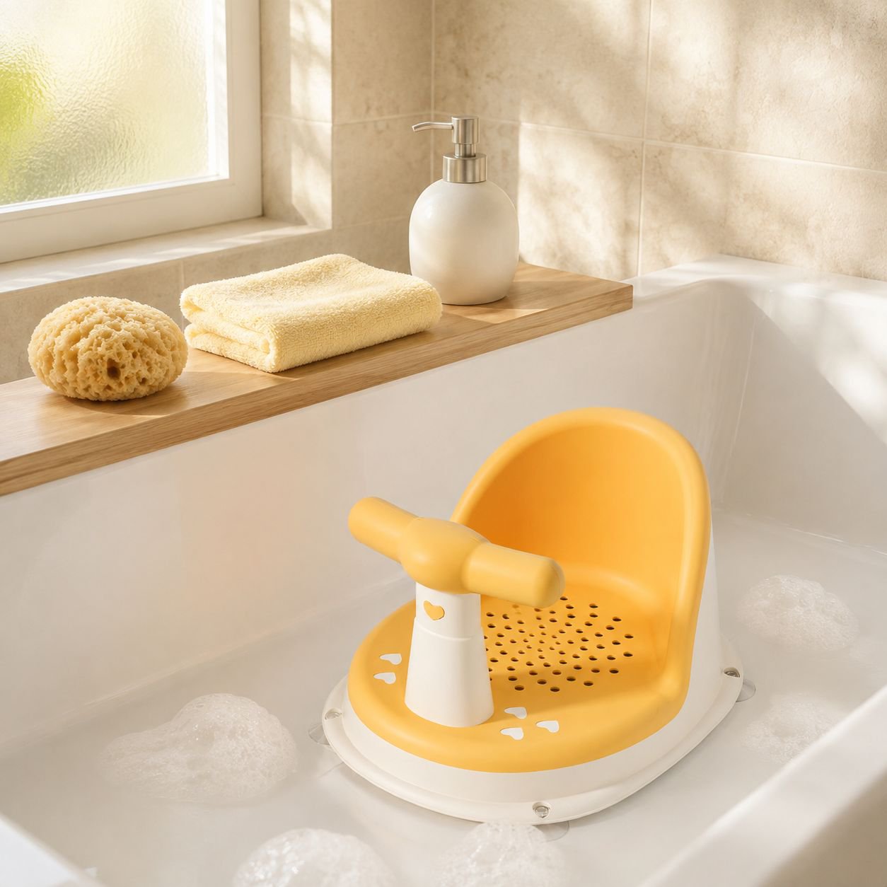 Silla de baño antideslizante para bebé, taburete de baño, soporte para baño de bebé, bañera
