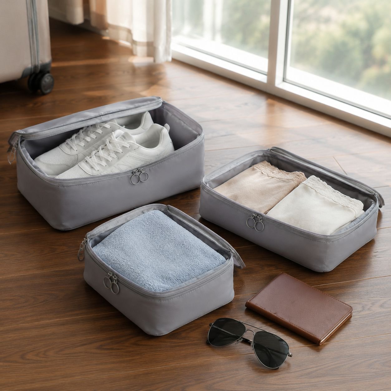 Ultra-light Memory Foam-like Compression Storage Bag