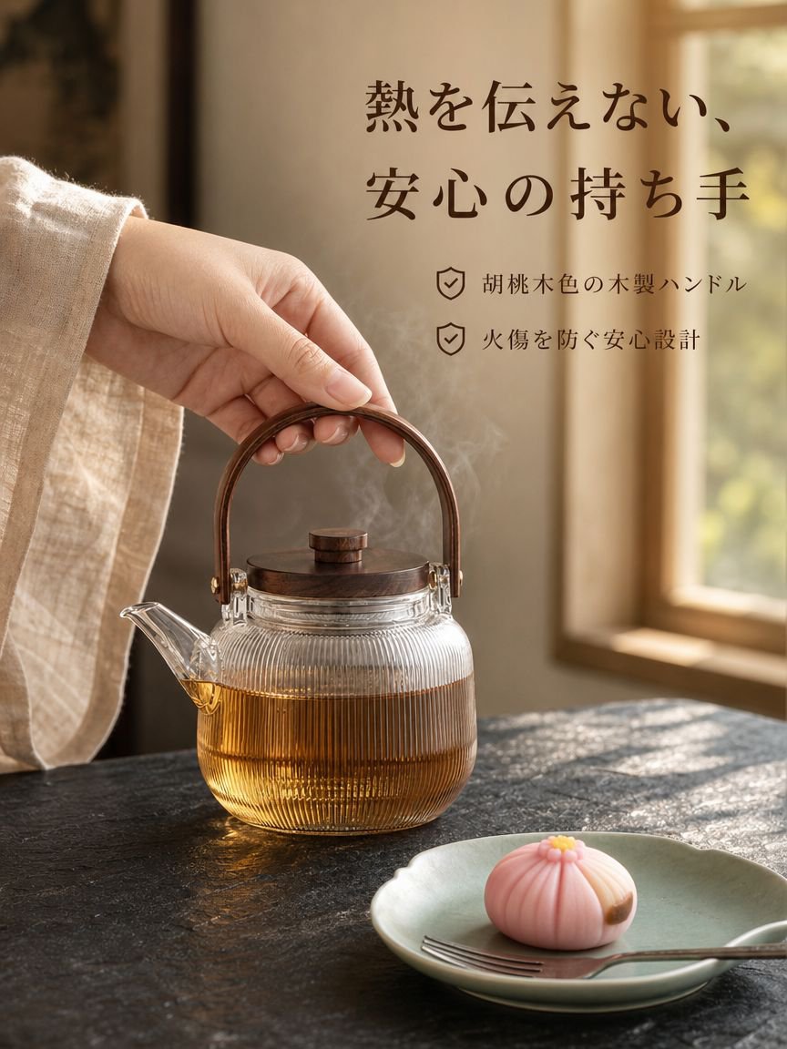ティーポットは耐熱性があります