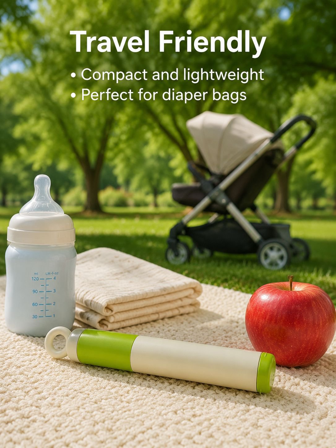 All-in-one baby bottle cleaning kit for parents