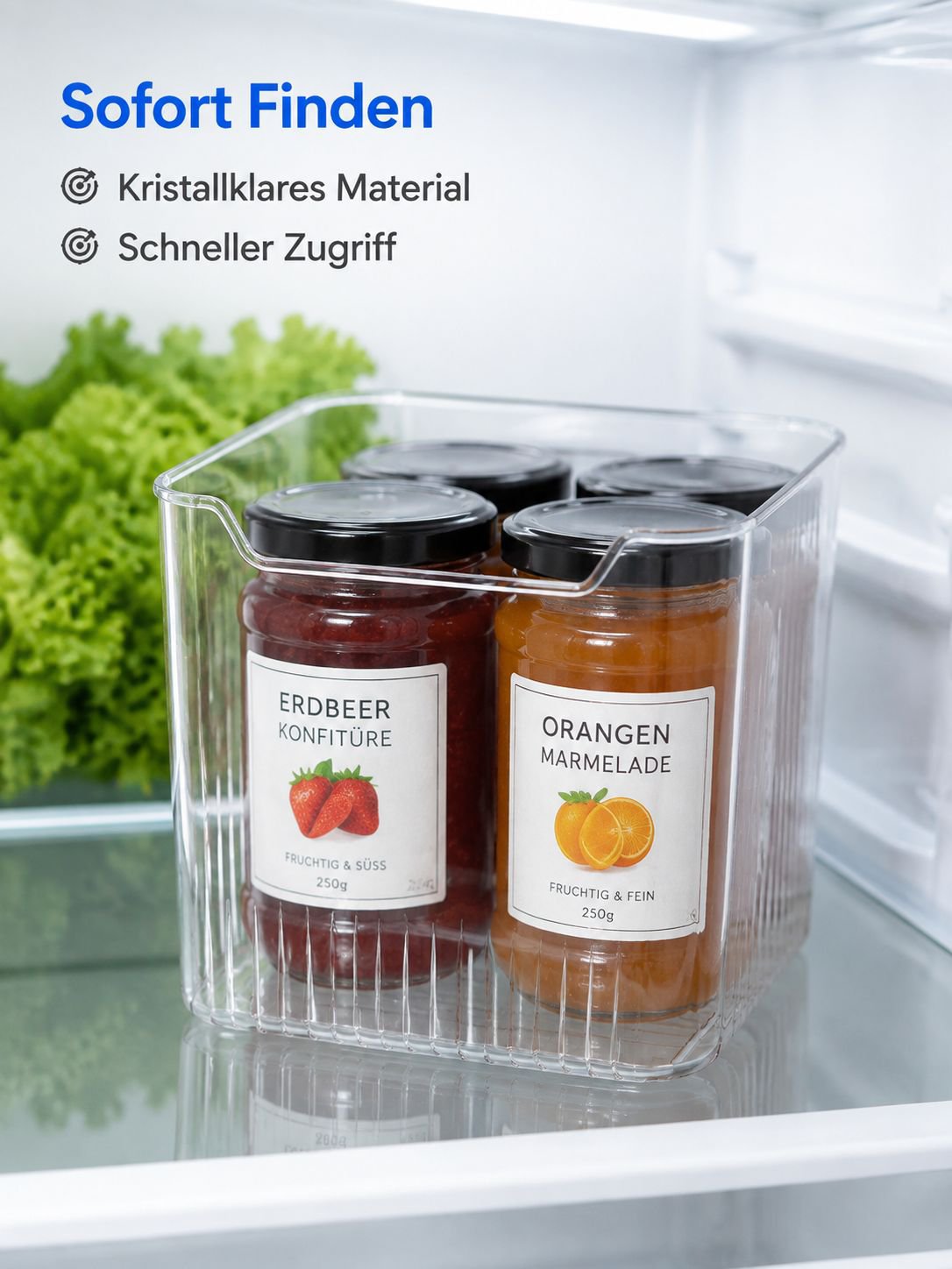 Multifunktionale Kühlschrank-Frischhaltebox