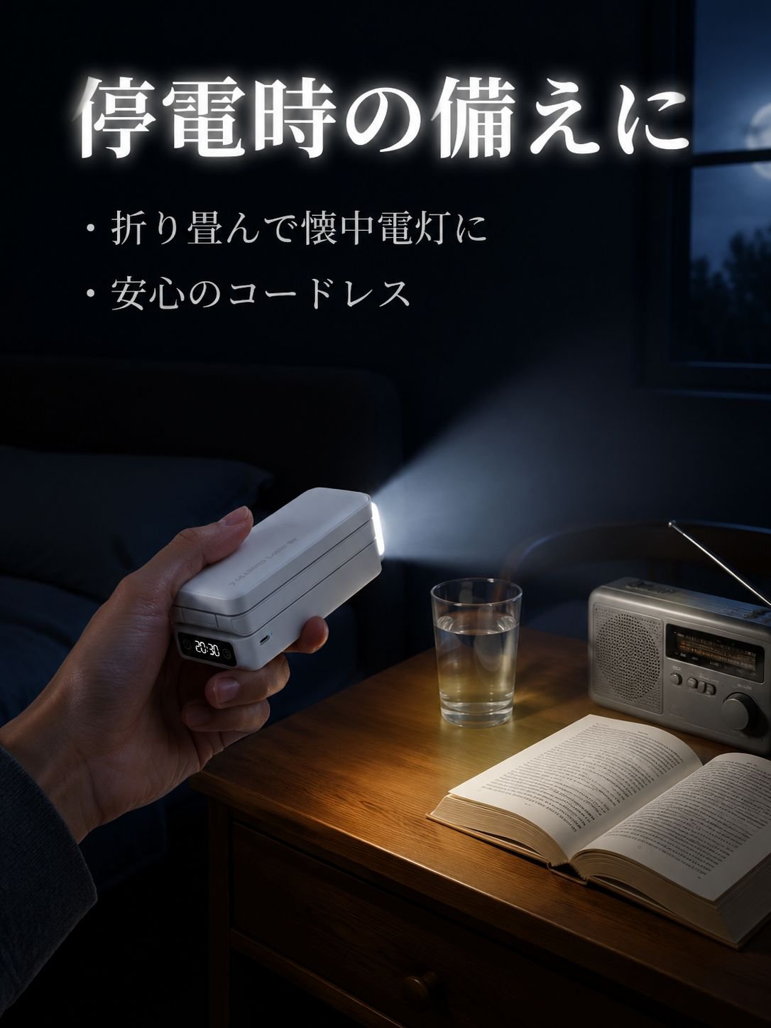 多機能LED折りたたみ目を守るランプ