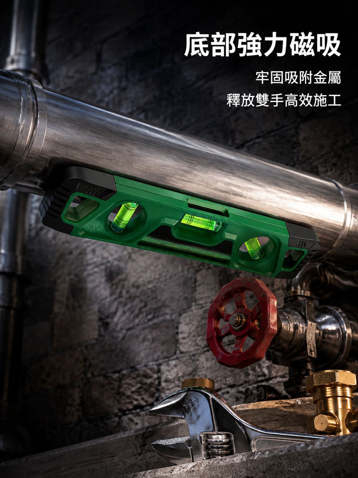 磁吸式迷你精準水平儀
