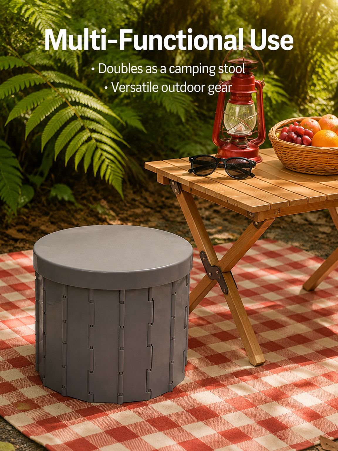 Travel Emergency Foldable Toilet