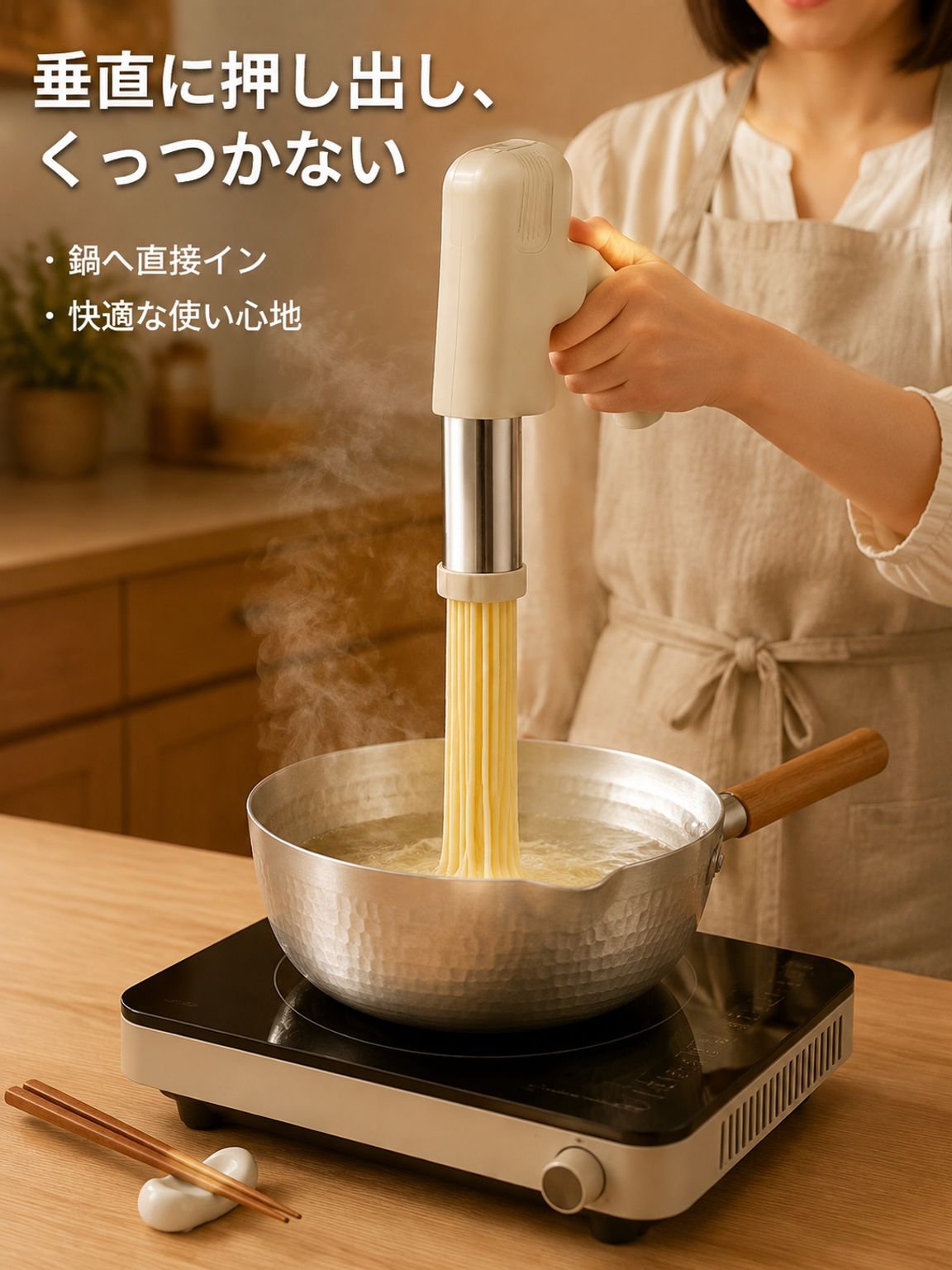 家庭用ハンディ電動製麺機