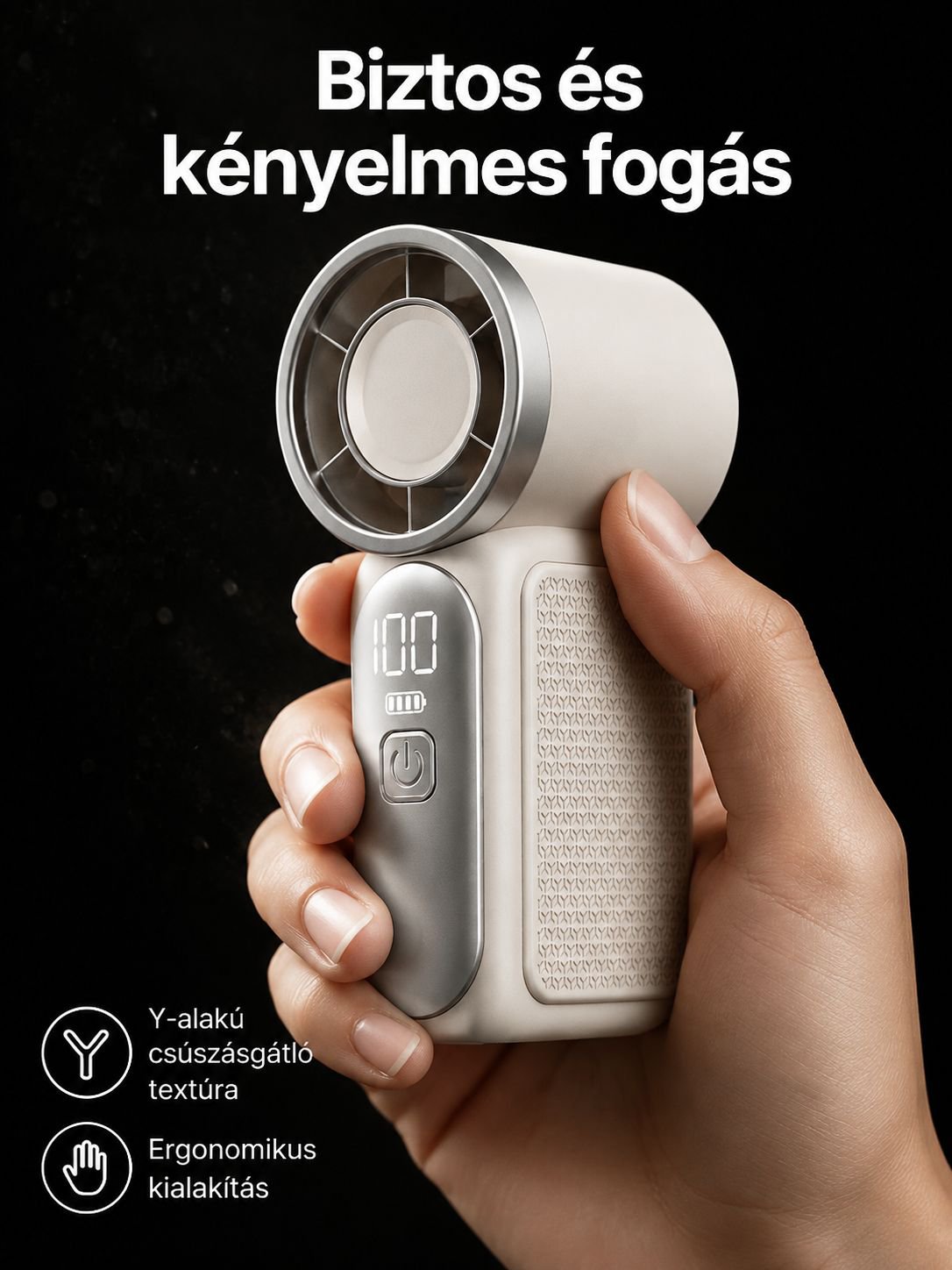 USB-s ventilátor hordozható kivitelben