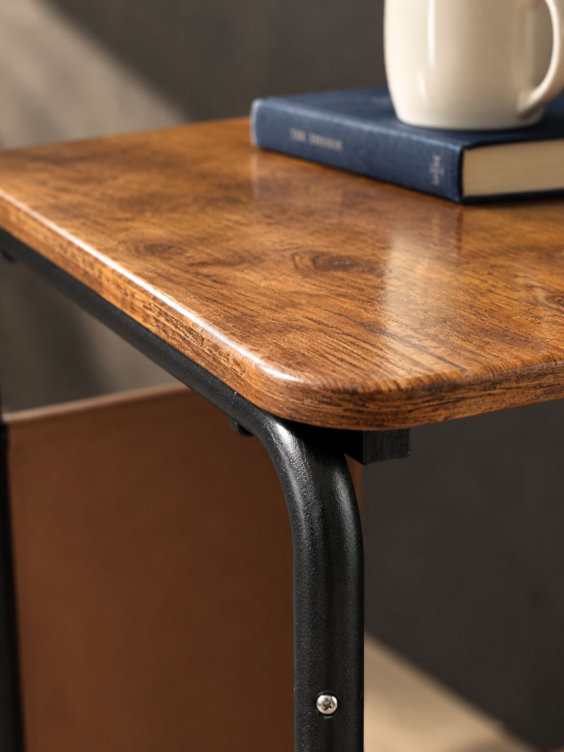 Multifunctional small sofa side coffee table with modern design