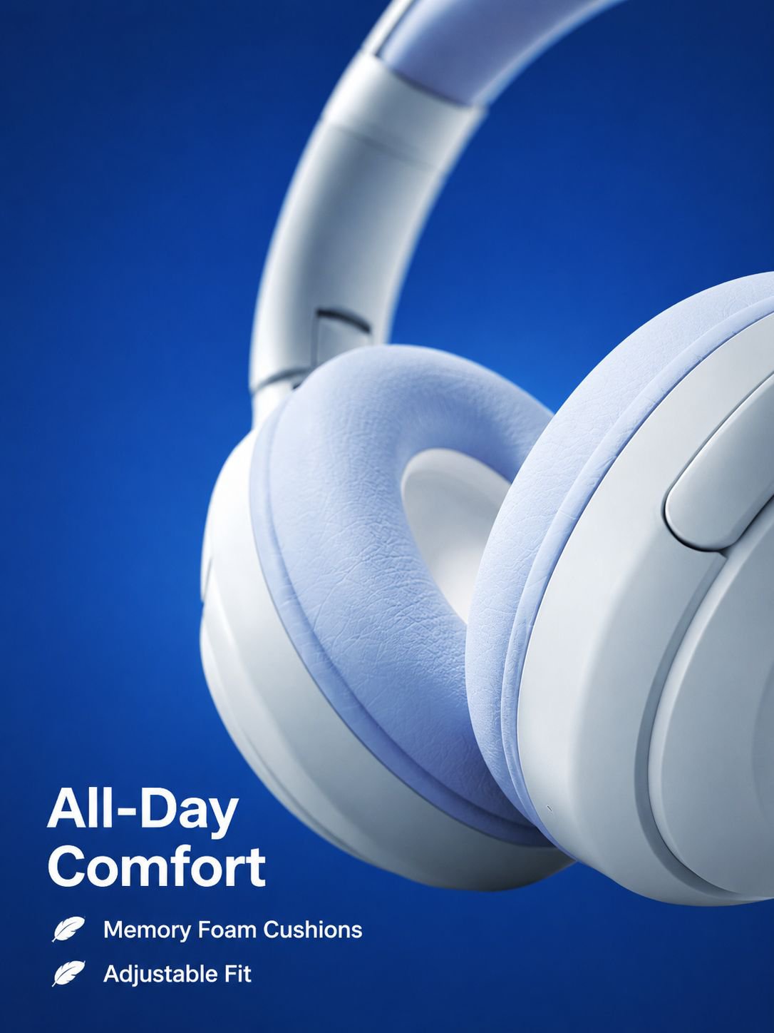 High-Quality Wireless Over-Ear Bluetooth Headphones