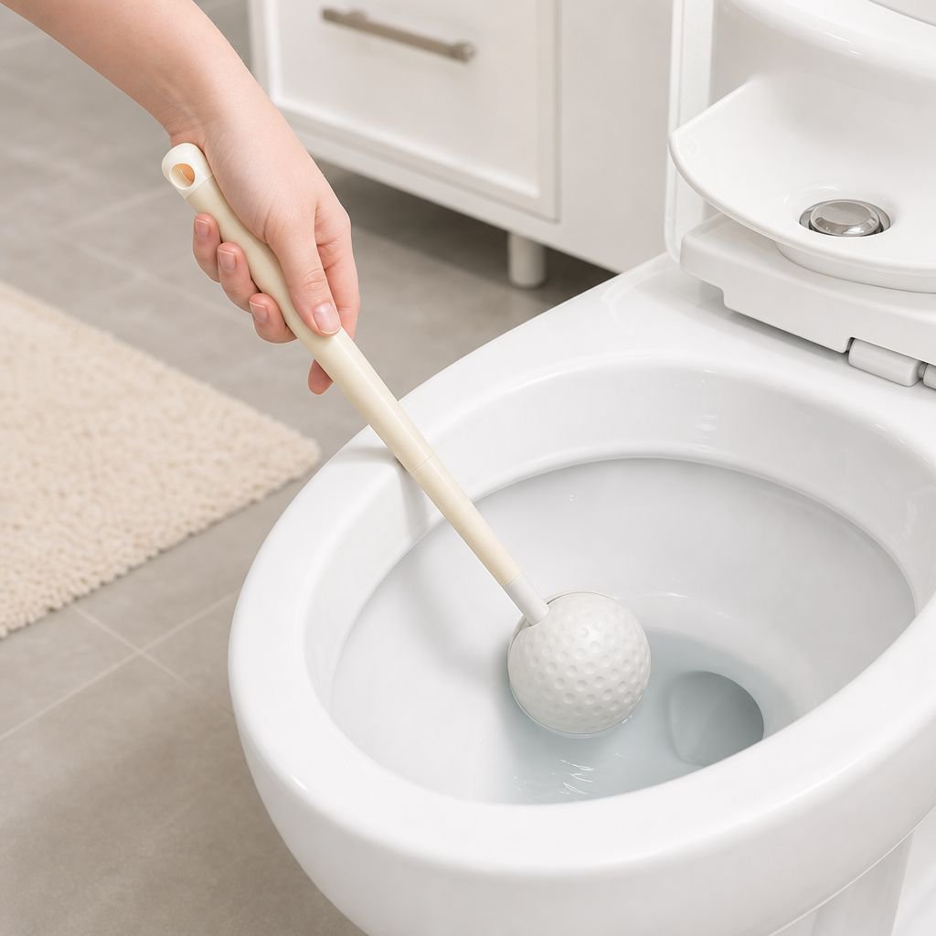 Golf Double-Sided Toilet Brush