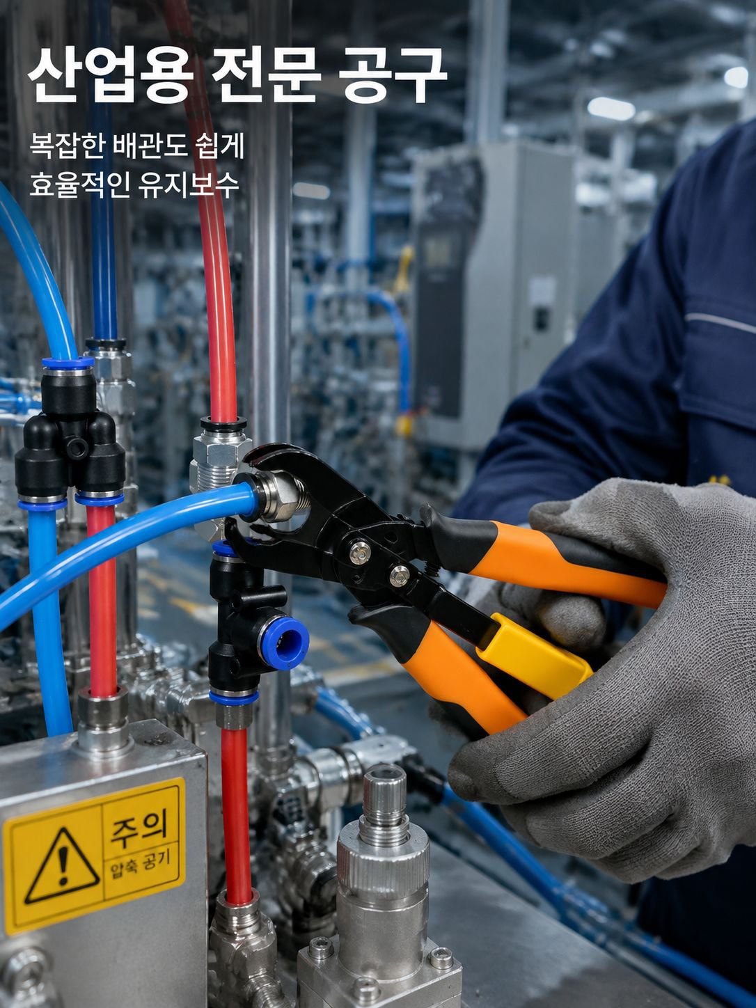 에어라인 분리 툴 퀵 커넥터 분리 플라이어