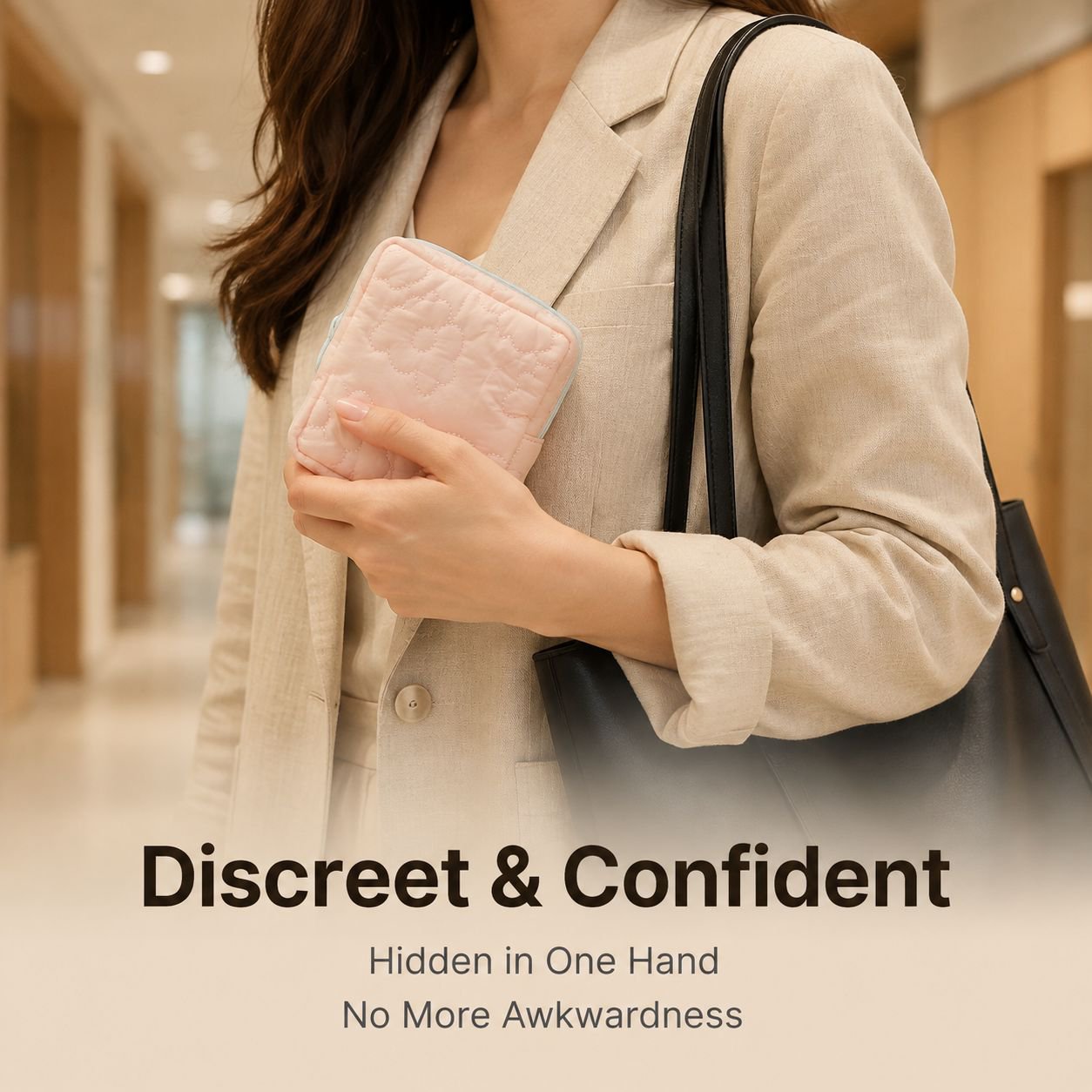 Multifunctional Girly Sanitary Napkin Pouch Coin Purse