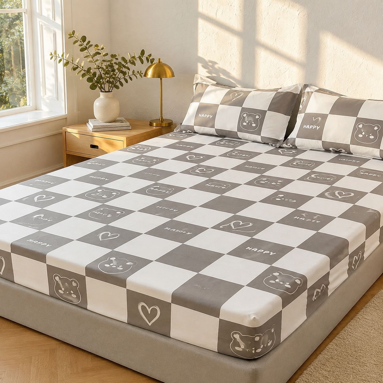 Full Elastic Mattress Protector, Washable, Colorfast, Soft & No Pilling
