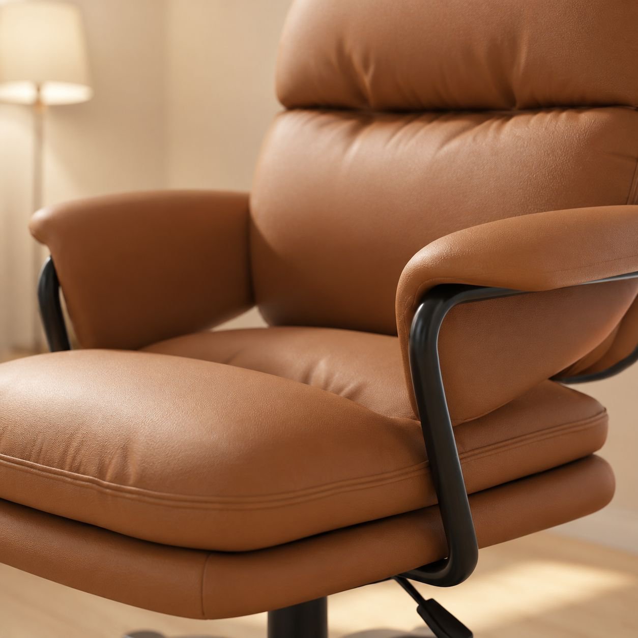 Ergonomischer Computerstuhl, Bürostuhl, Chefstuhl, Heim- und Arbeitszimmerstuhl