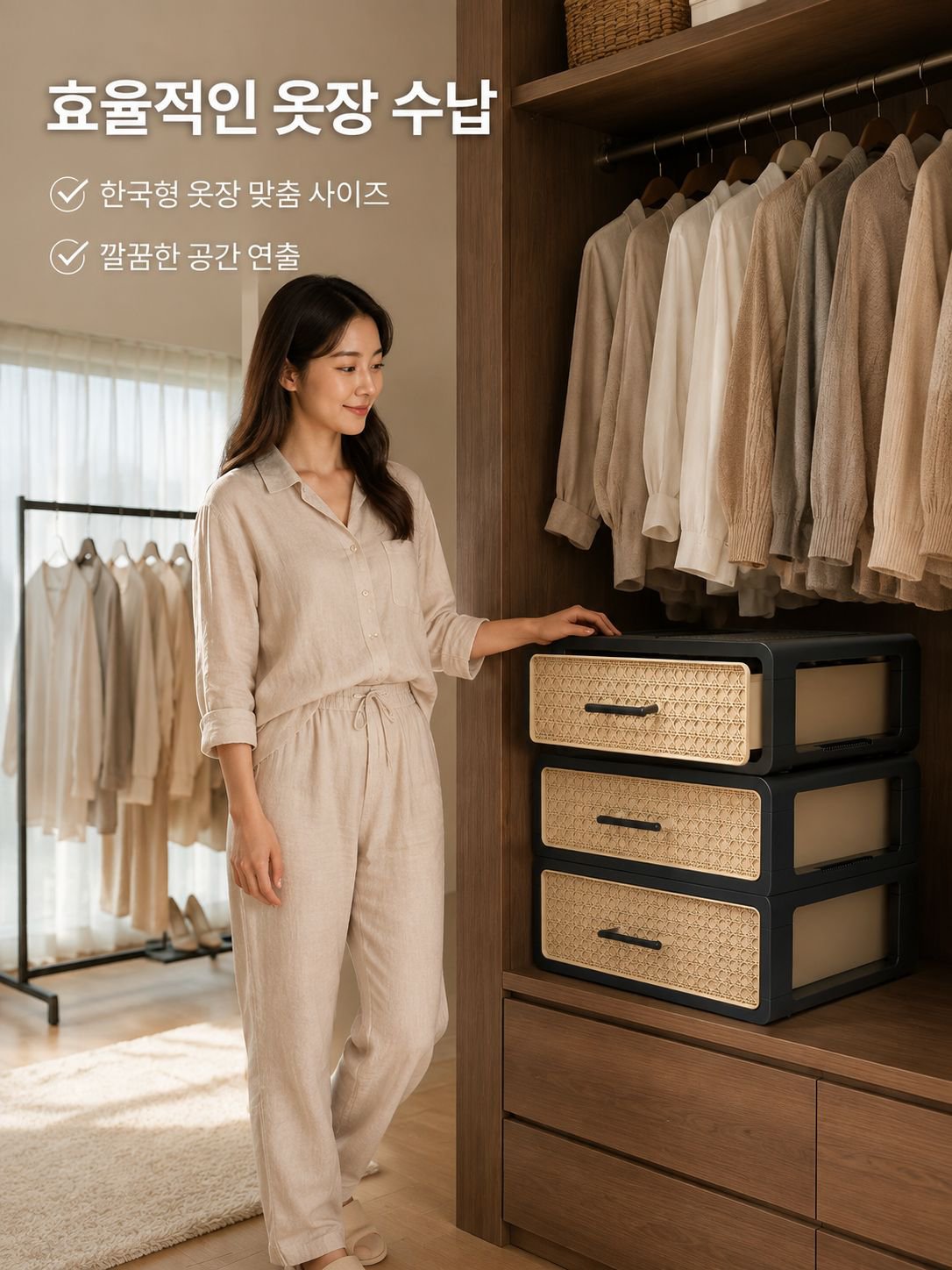 옷장 정리함