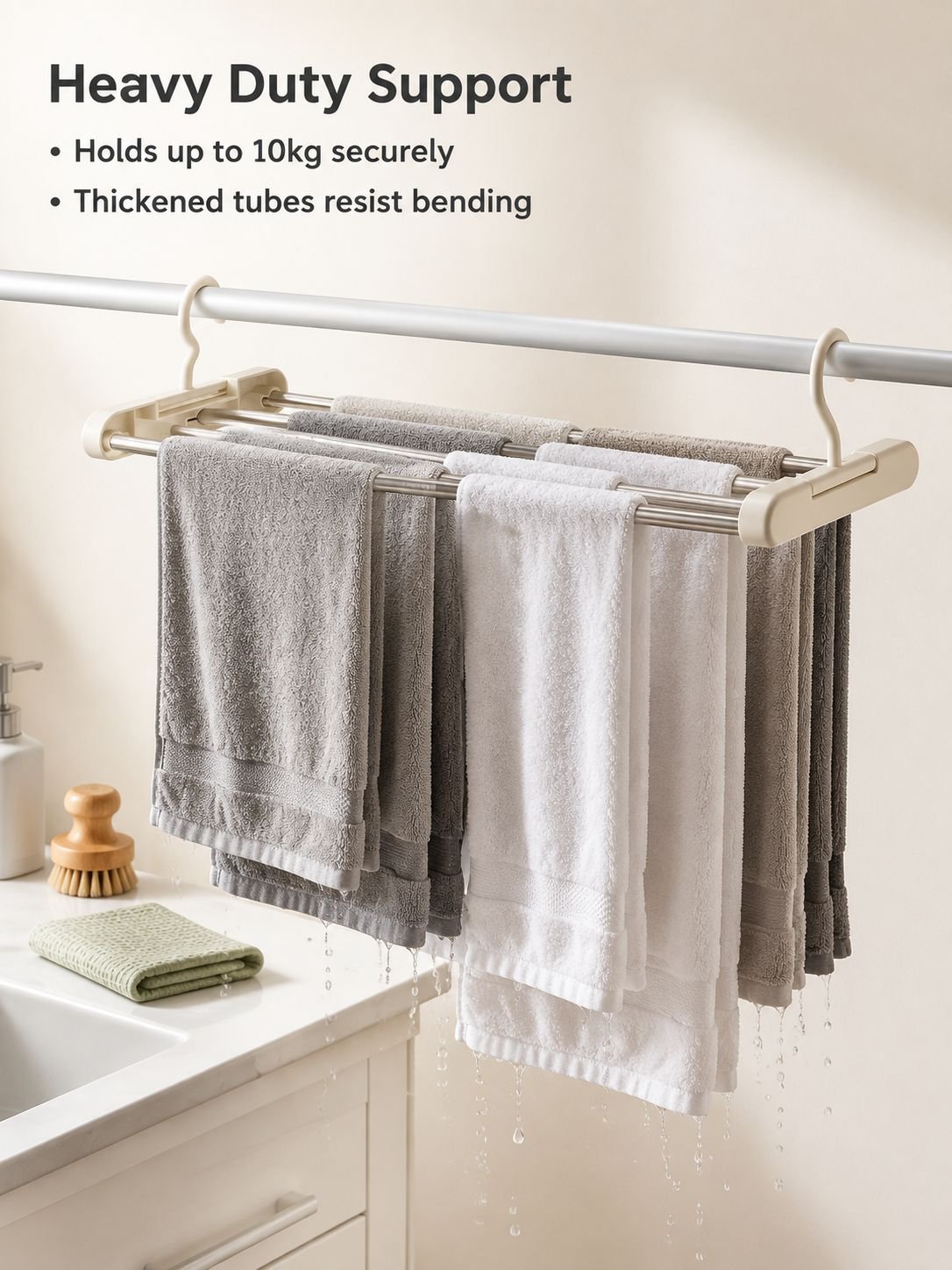 Stainless Steel Adjustable Multifunctional Drying Rack