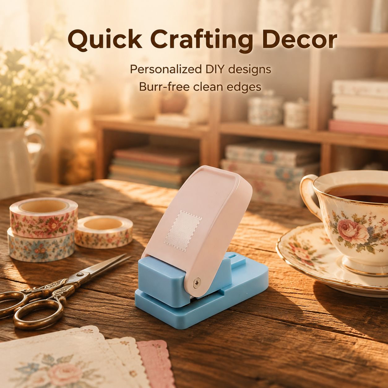 Large Flower Puncher for Journaling and Paper Craft Collage