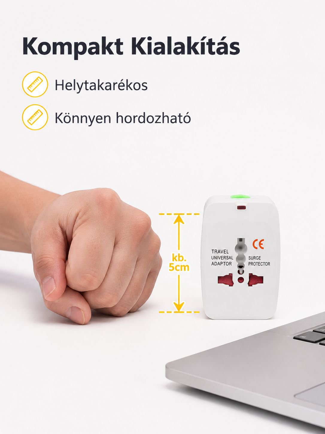 Multifunkcionális univerzális konnektor és adapter