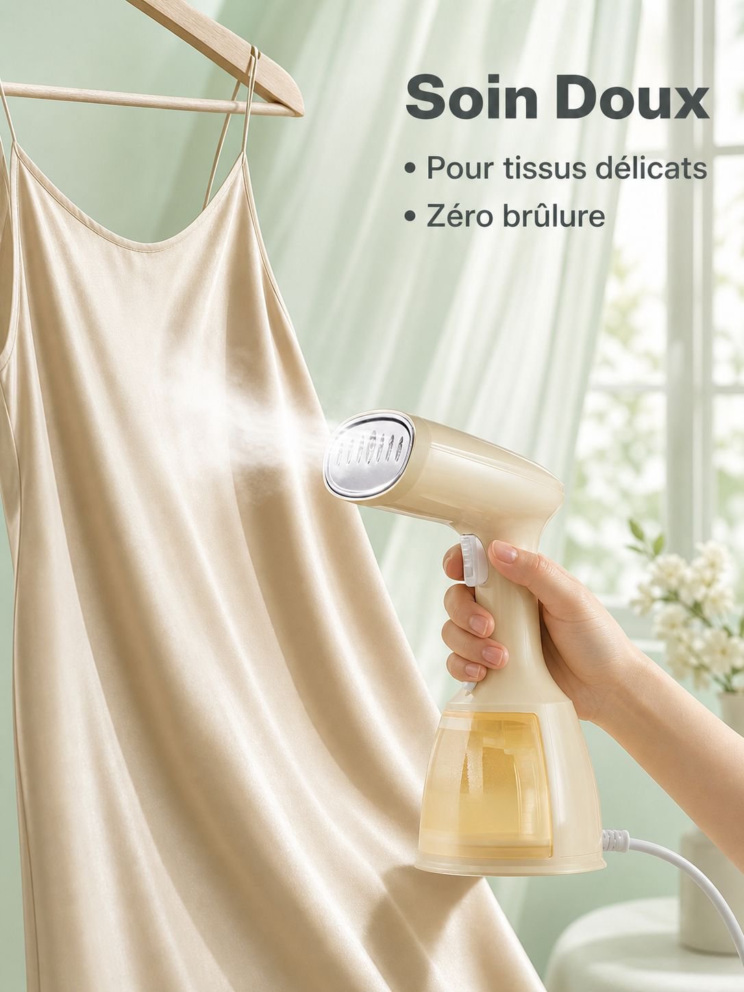 Défroisseur Vapeur Portable à Main