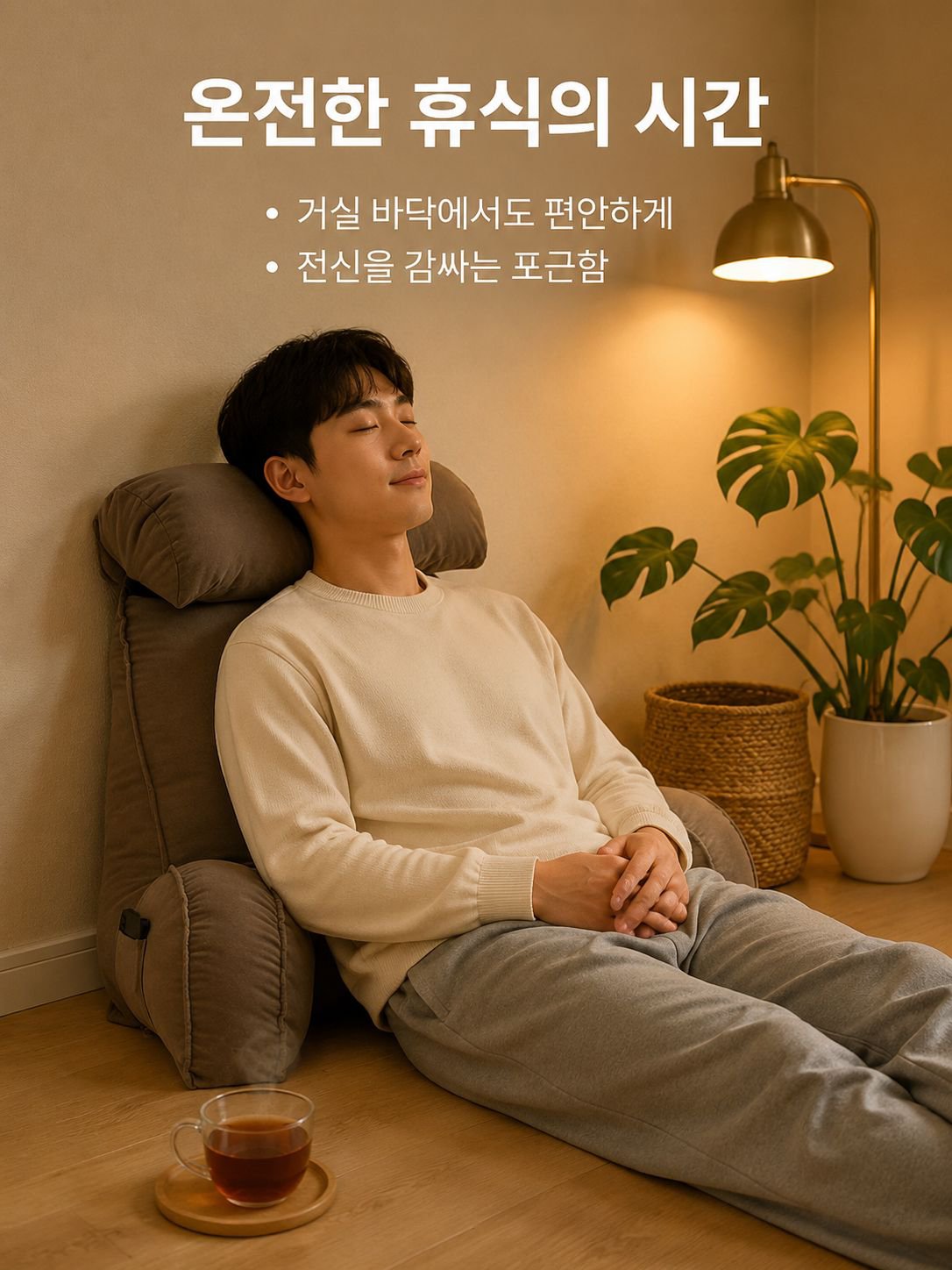 베개식 호화 소파 베개 매트