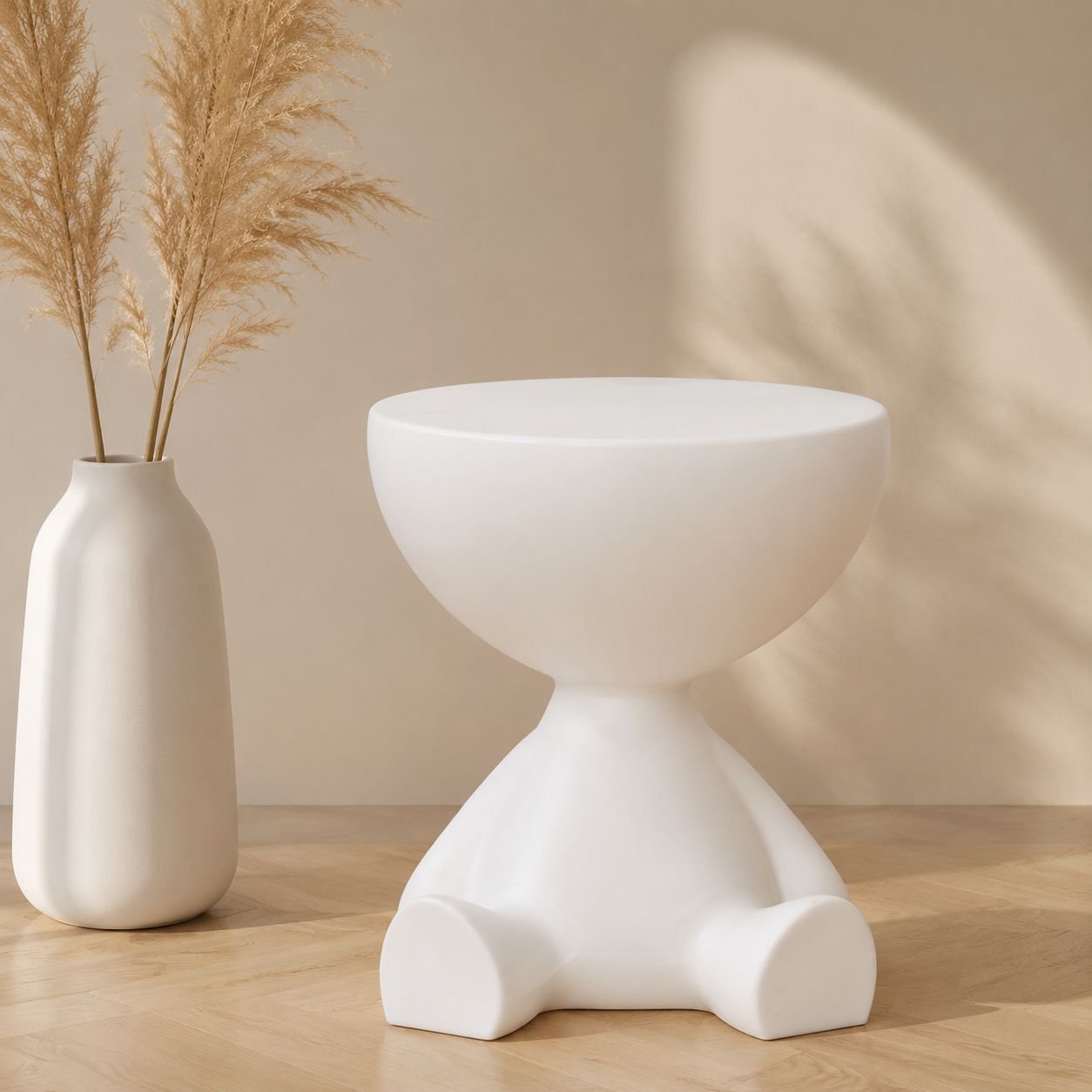 Movable bedside table for home use