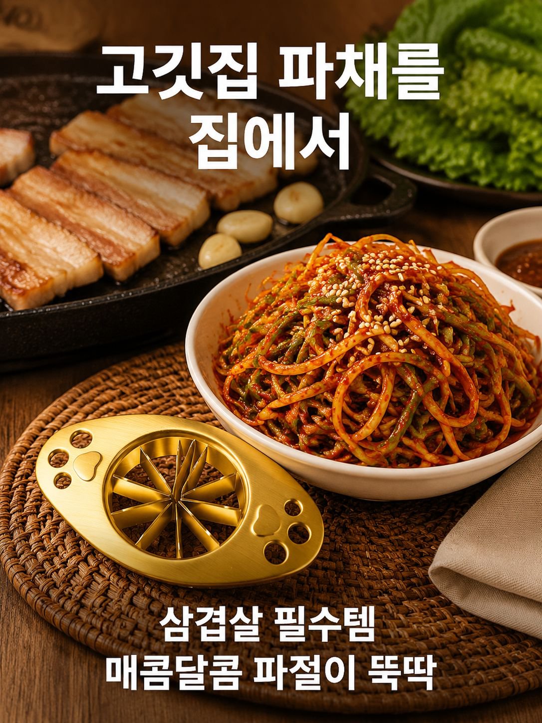스테인리스 야채 채칼