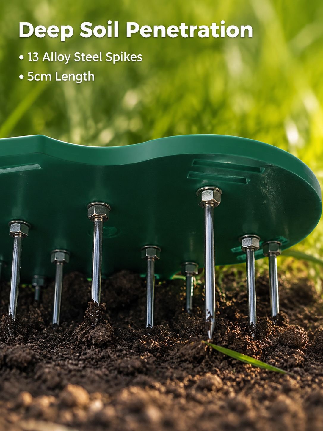 Garden soil loosening shoes