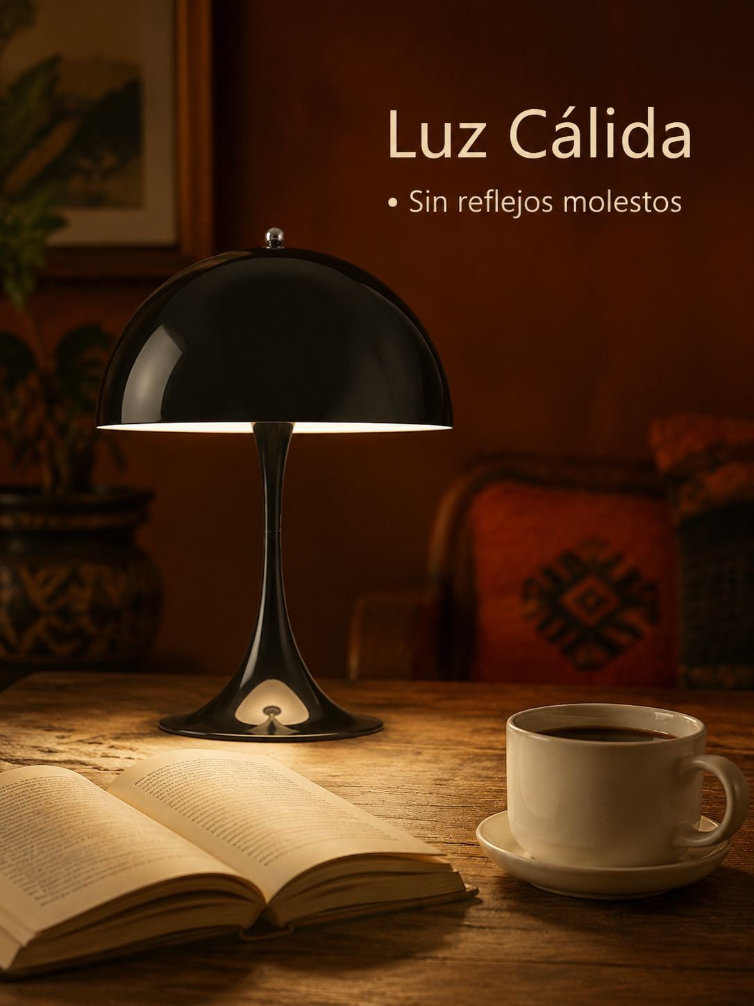 Lámpara de mesa moderna decorativa