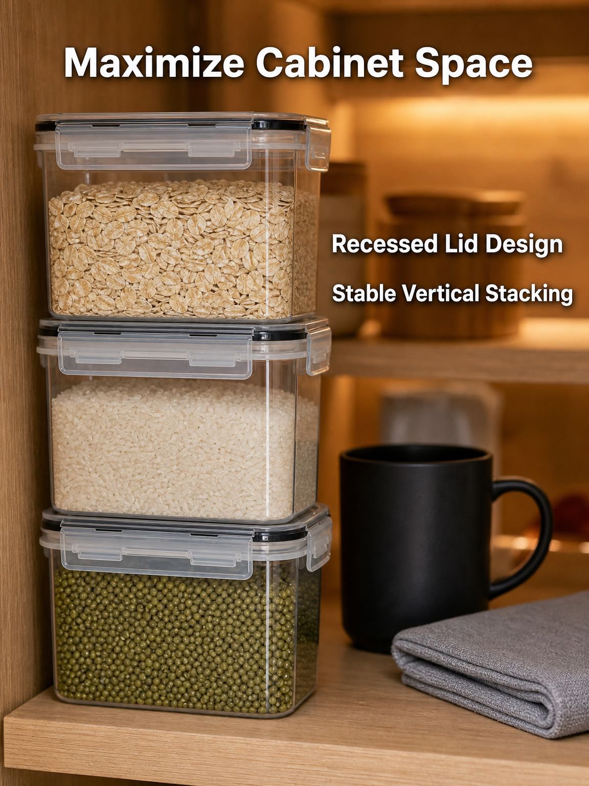 Multifunctional Food Label Storage Box
