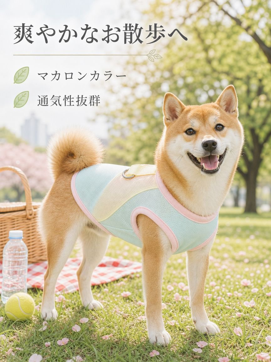 犬用薄手ベスト