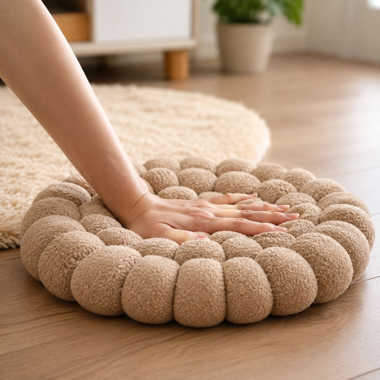 Cojín cómodo tipo tatami para oficina y sofá – color liso
