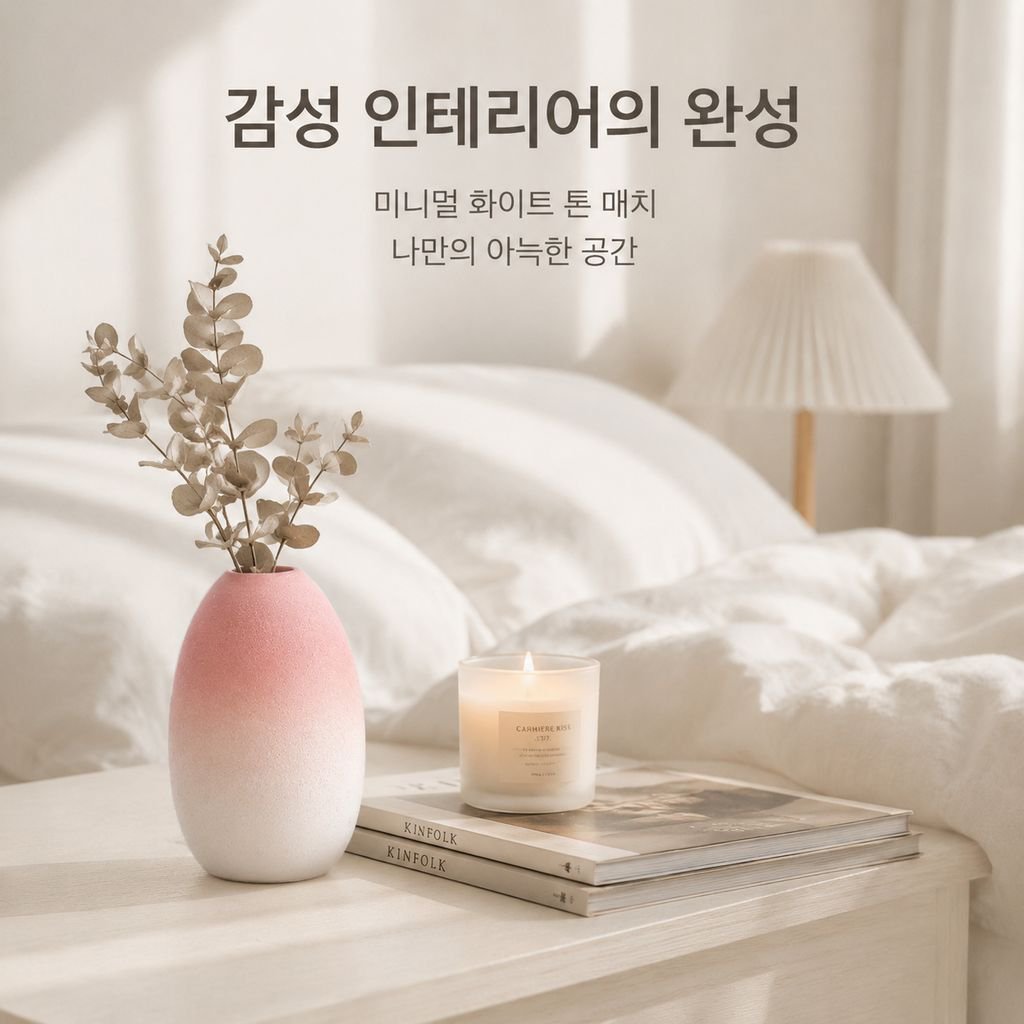 그라데이션 세라믹 화병