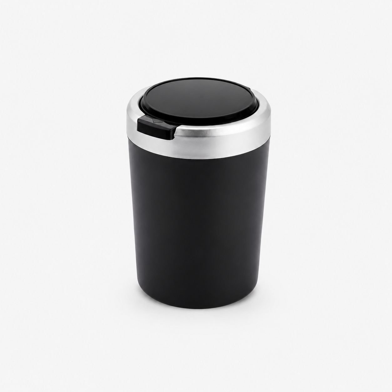 Car Ashtray with Light, Convenient One-Button Opening, Creative Personalized Car Accessory