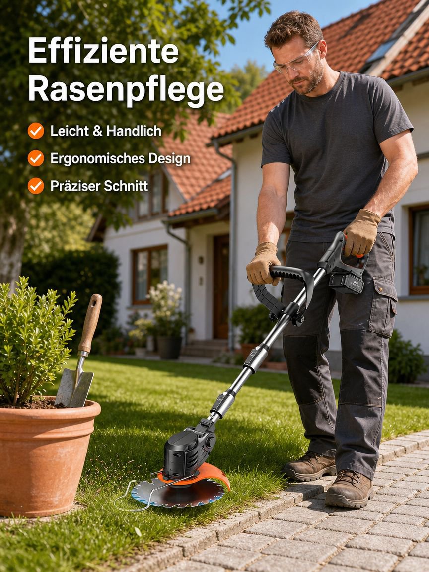Bürstenloser Elektrorasenmäher für den Hausgebrauch
