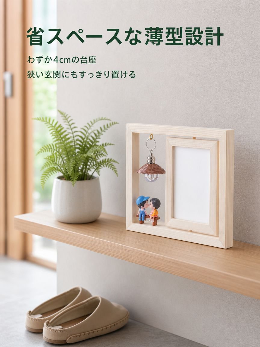 クリエイティブなカップル人形フォトフレーム