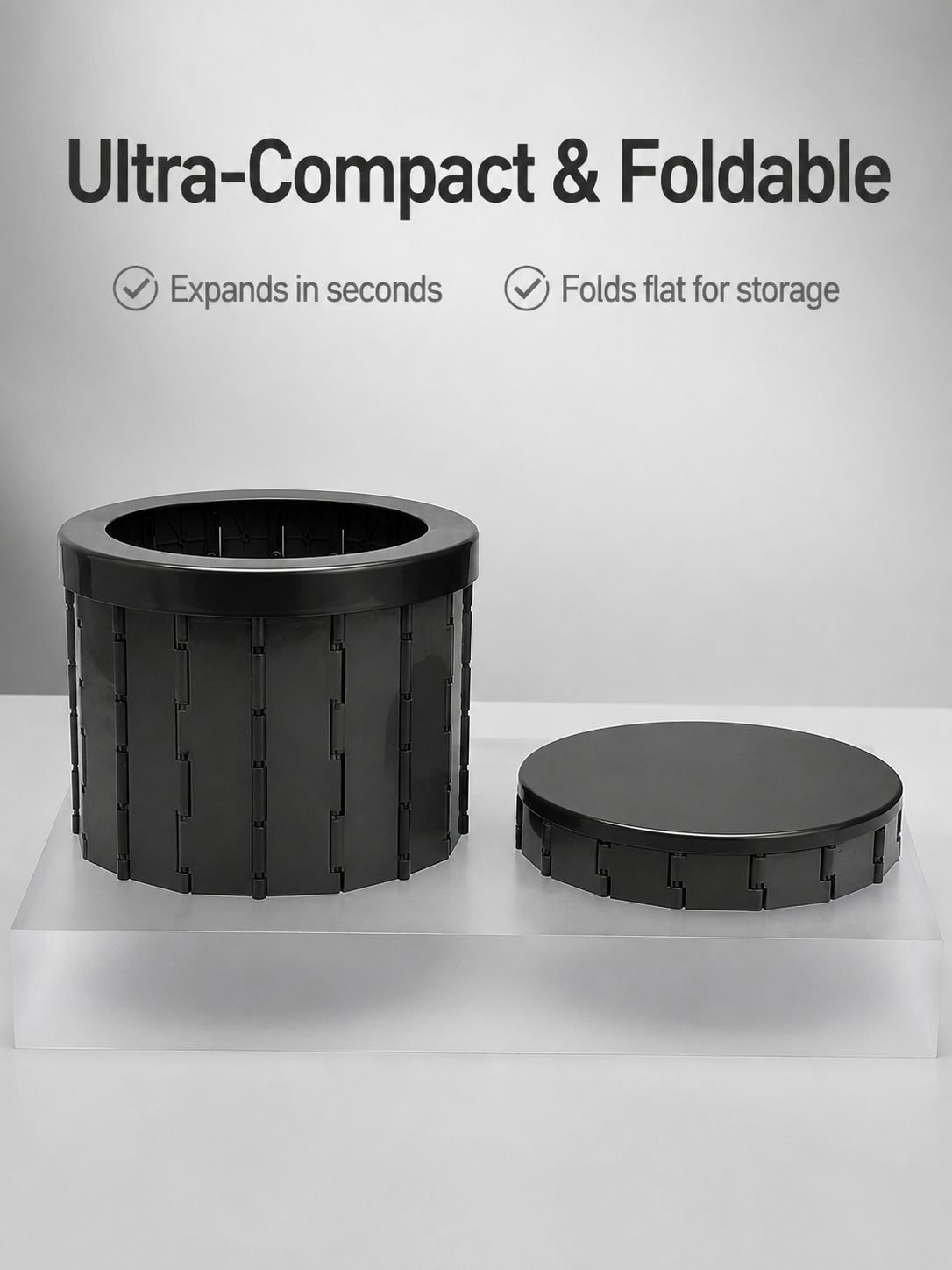 Travel Emergency Foldable Toilet