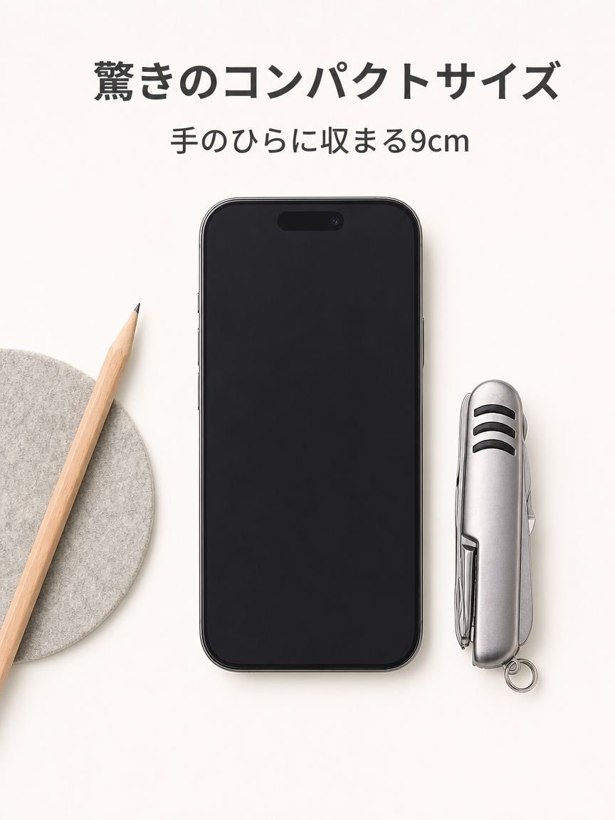 登山やサバイバル用ナイフの携帯性