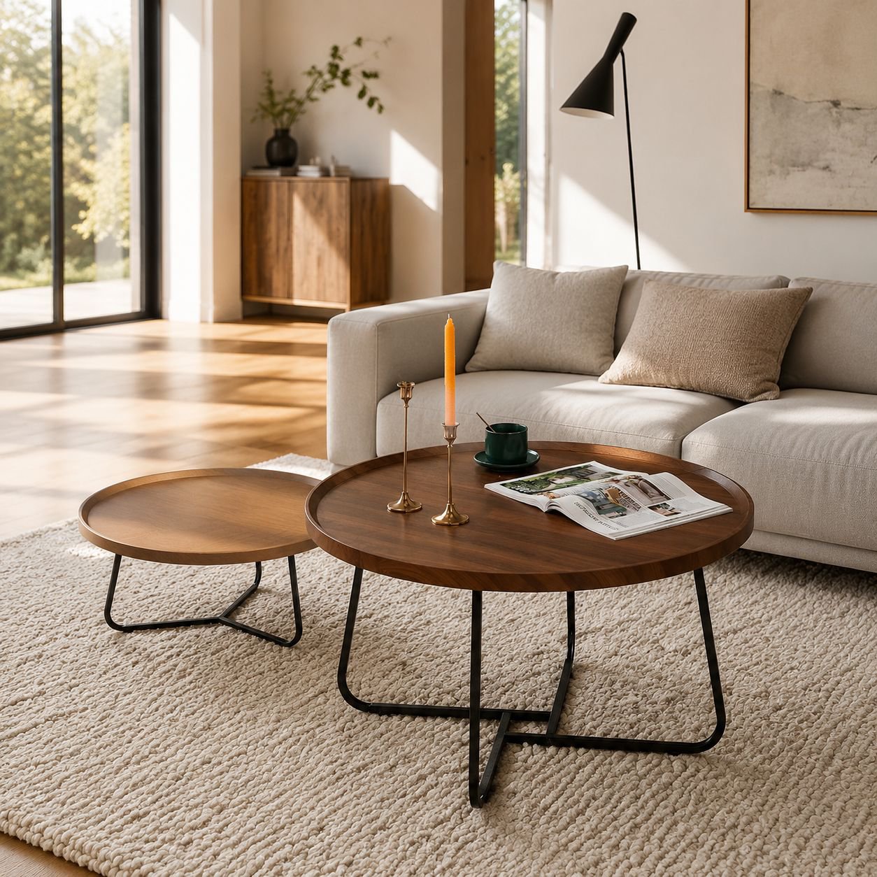 Minimalist Style Multi-functional Coffee Table