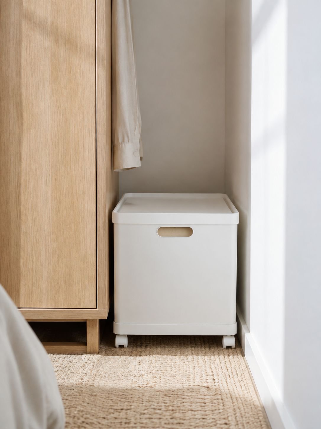 Elegant square storage box for small items