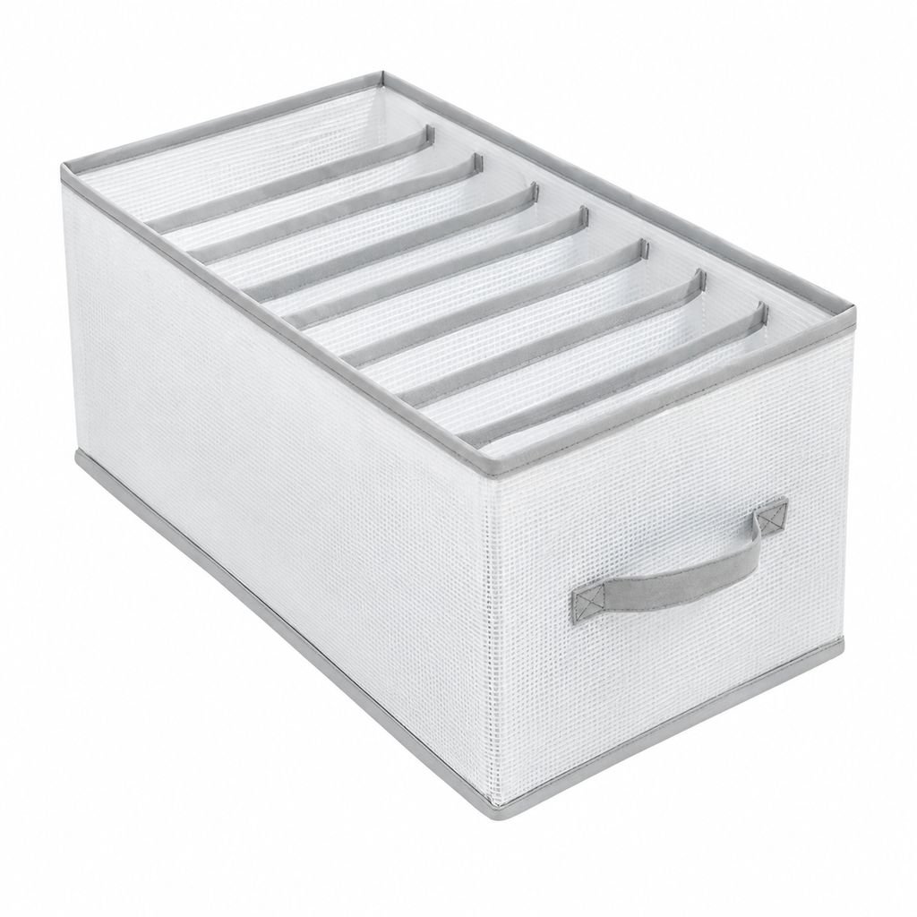Transparent Mesh Fabric Storage Box