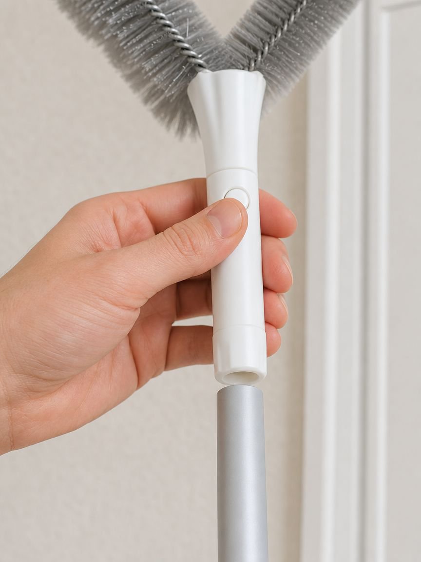Praktische Fensterbürste für schnelles Reinigen