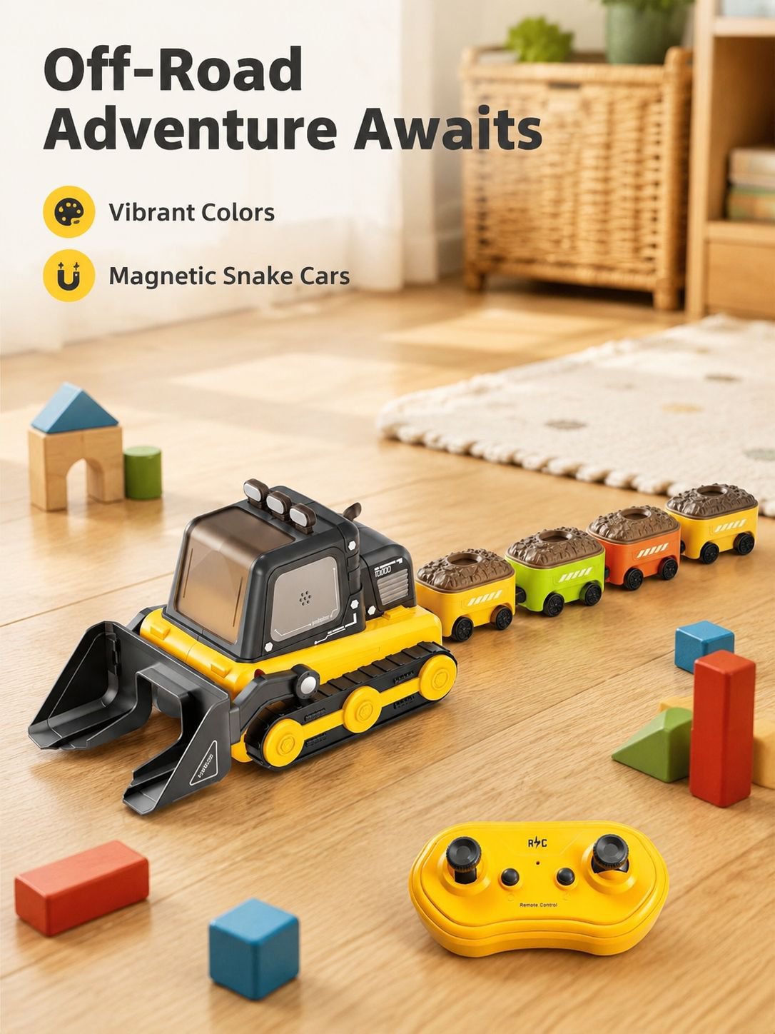 Remote Control Snake Electric Engineering Vehicle