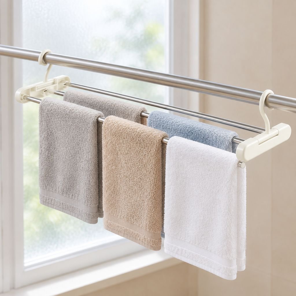 Extendable Stainless Steel Clothes Drying Rack