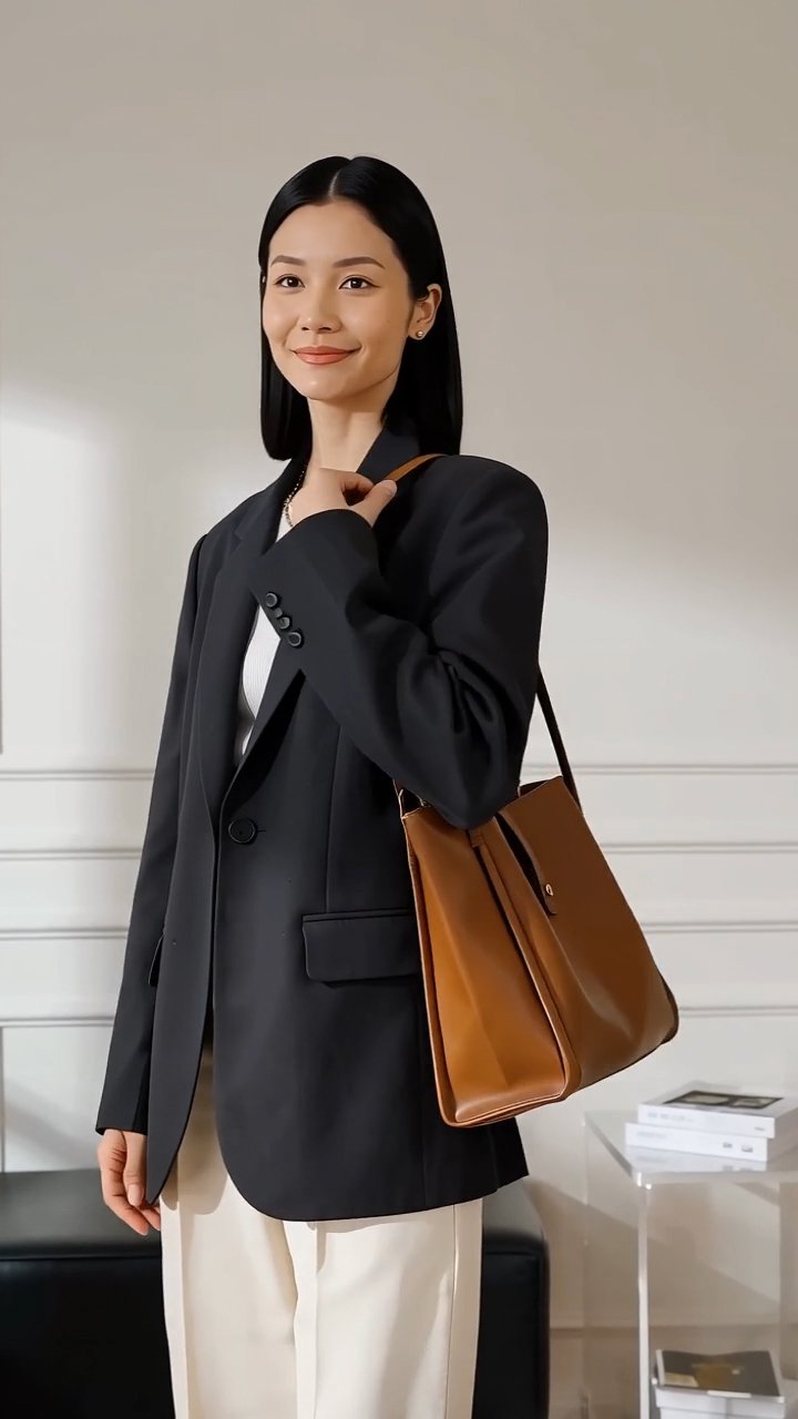 European & American Style Large Capacity Shoulder/Handbag