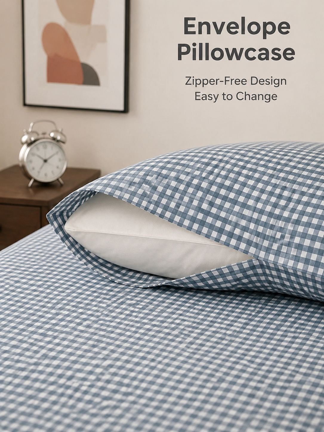 Skin-friendly matte solid color bed sheets and duvet covers