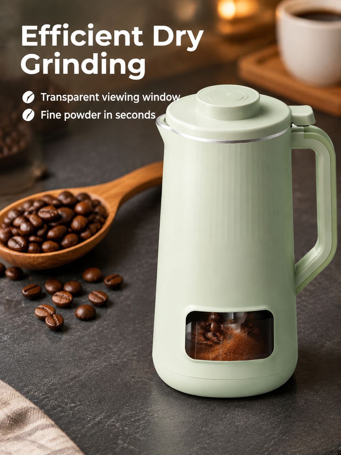 Small Household Mini Blender with High-Speed Grinding