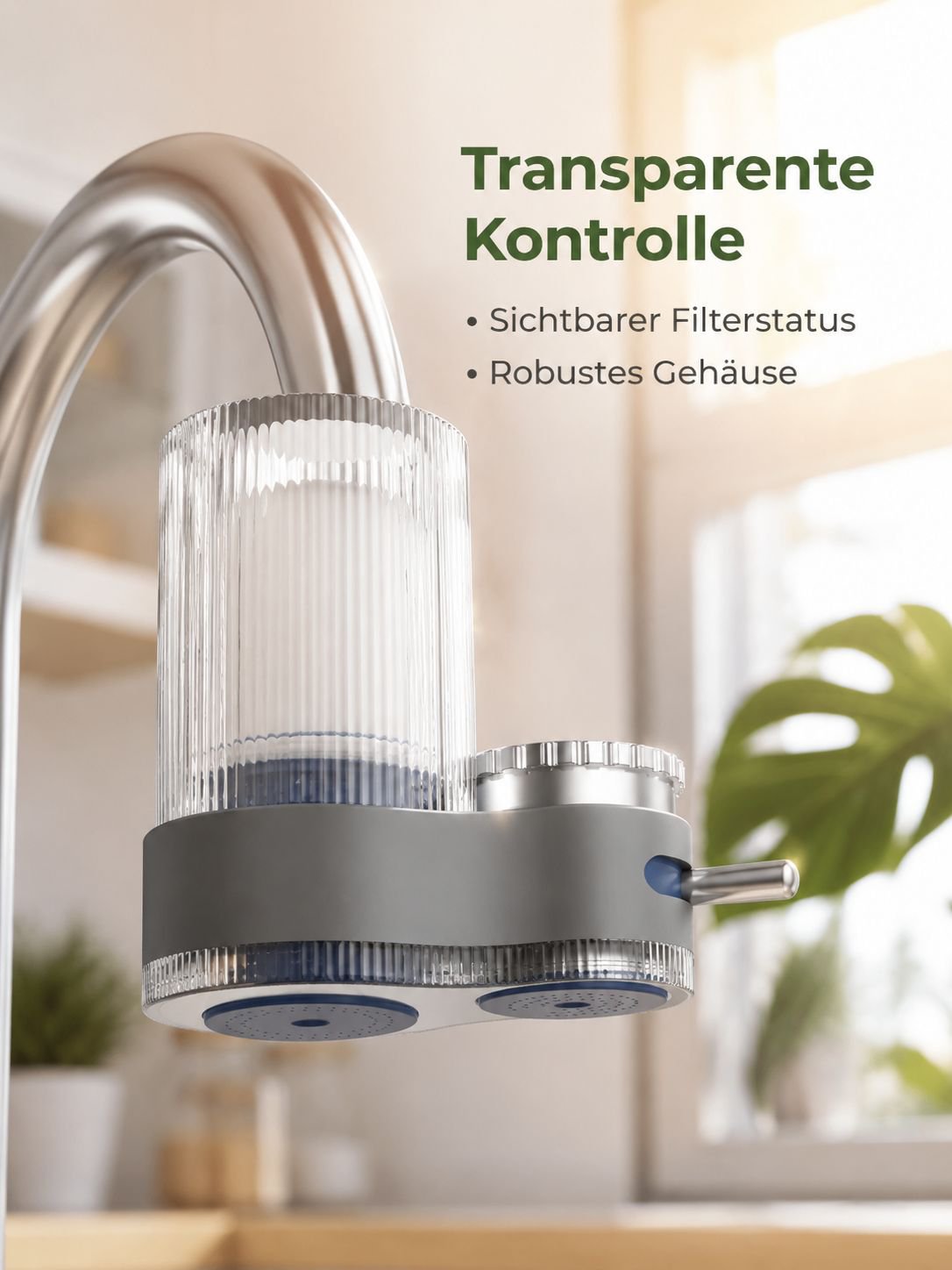 Wasserfilter für Wasserhahn