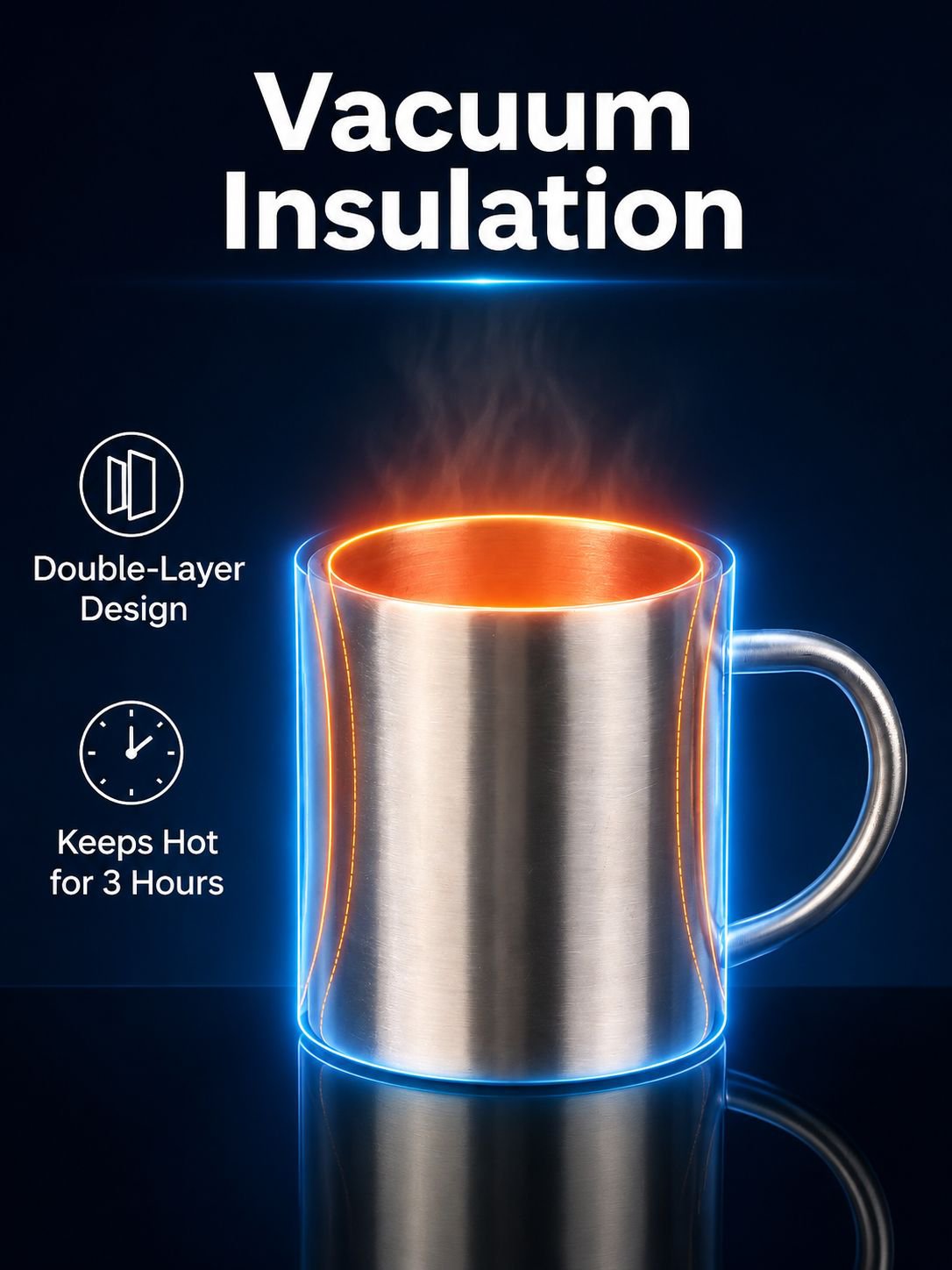 Leak-proof insulated water bottle with secure lid
