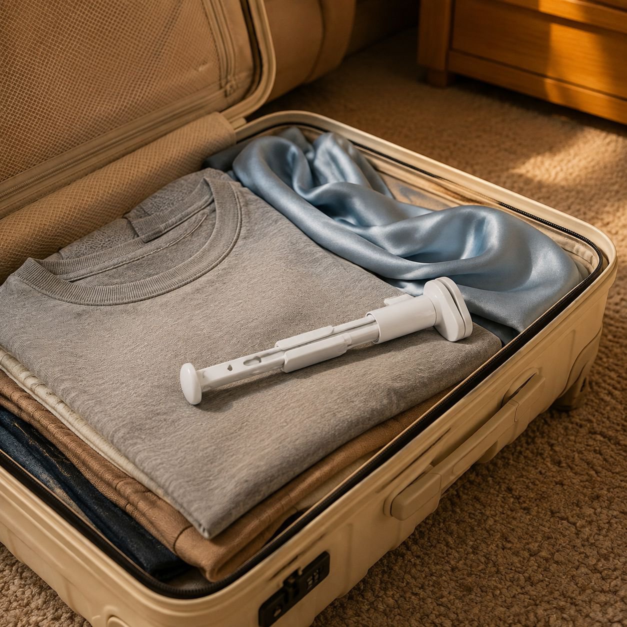 Porte-vêtements pliable et portable spécial voyage d'affaires et hôtel
