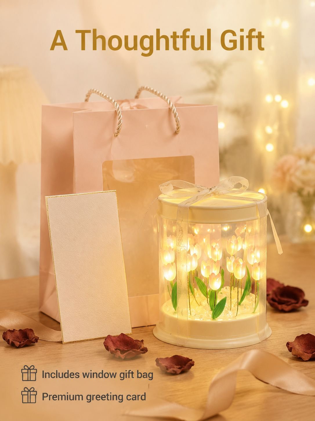 Tulip Motif Night Light