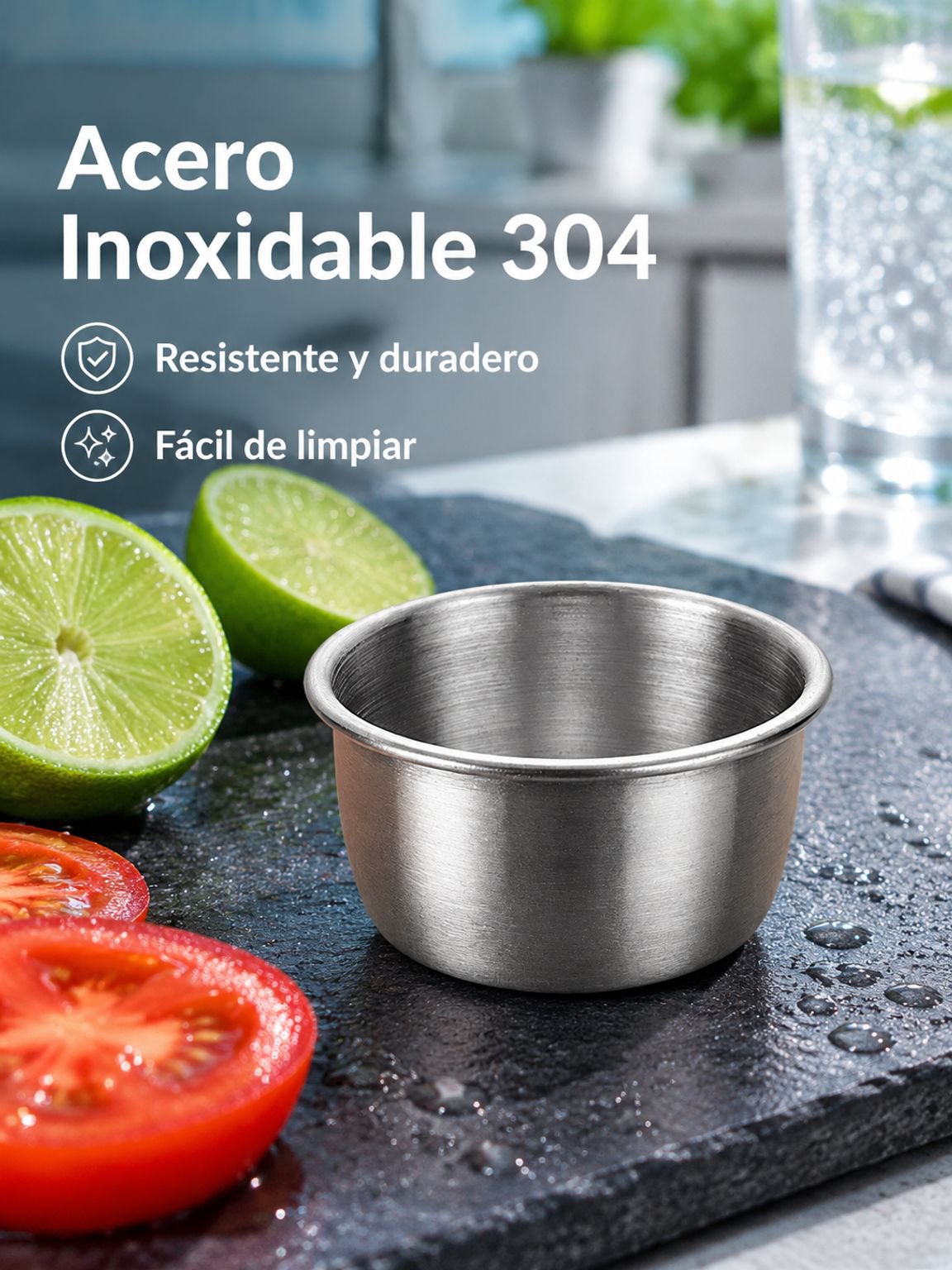 Recipiente para inmersión a prueba de fugas